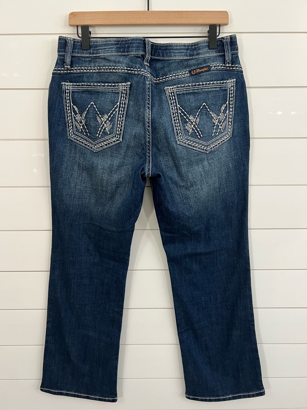 Wrangler Shiloh Ultimate Riding Jeans Womens 14 Short Mid Rise Bootcut Western